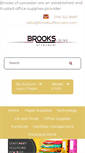 Mobile Screenshot of brooksofleicester.com